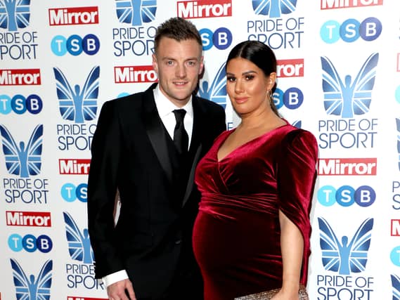 Jamie Vardy and Rebekah Vardy