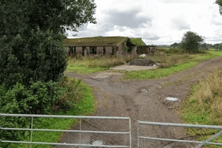 Buildings on the former RAF site before demolition. Picture: Google Maps