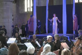 Mid Wales Opera performing Dido and Aeneas.