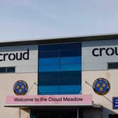 Shrewsbury Town's home ground, the Croud Meadow