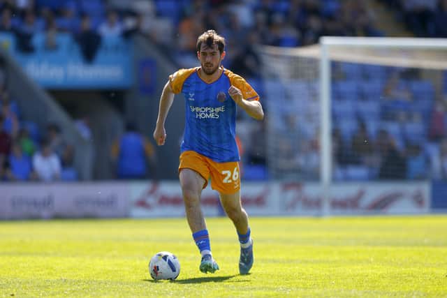 Sam Stubbs of Shrewsbury Town
