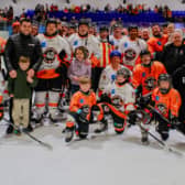 Telford Tigers legends took to the ice at the weekend (Picture: Edward Bowen/ebphotography)