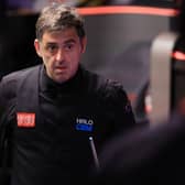 Ronnie O’Sullivan after losing to John Higgins