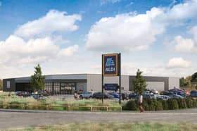 An artist's impression of the new store.