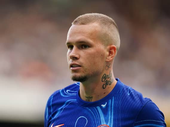Mykhailo Mudryk pictured in a pre-season friendly for Chelsea