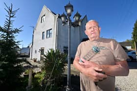 Alan Holland says there were a number of trees removed next to his property, and since then he doesn't bother to fill his bird feeder