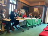 Candidates at the Brecon, Radnor and Cwm Tawe hustings.