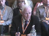Chris Train appearing before the committee (UK Parliament)