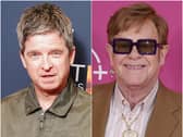 Noel Gallagher and Elton John are being considered to perform at Tyson Fury's fight with Anthony Joshua
