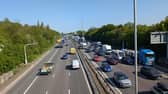 Heavy traffic could be seen on the M6 following the crash