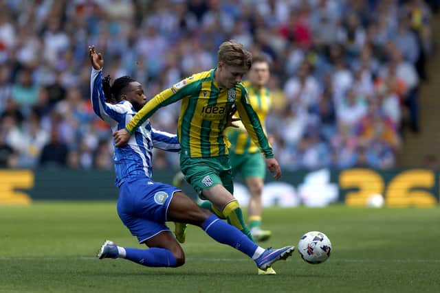 Ollie Bostock was the youngest player to feature in league action for Albion. (Photo by Adam Fradgley/West Bromwich Albion FC via Getty Images)