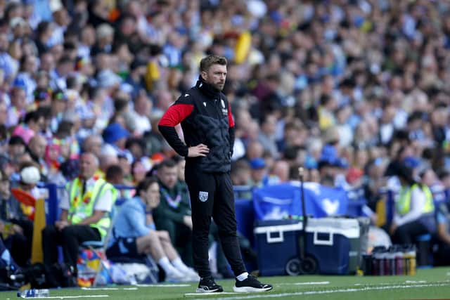 James Morrison during his side’s final game. (Photo by Adam Fradgley/West Bromwich Albion FC via Getty Images)