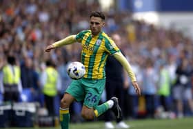 Tammer Bany in action on the final day of last season where he picked up an injury. (Photo by Adam Fradgley/West Bromwich Albion FC via Getty Images)