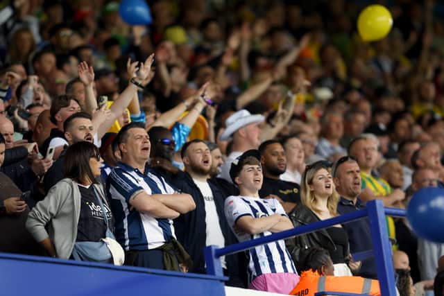 Albion fans are desperate for more to shout about. (Photo by Adam Fradgley/West Bromwich Albion FC via Getty Images)