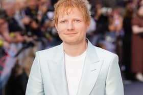 Ed Sheeran attending the F1 The Movie European premiere at Cineworld Leicester Square, London