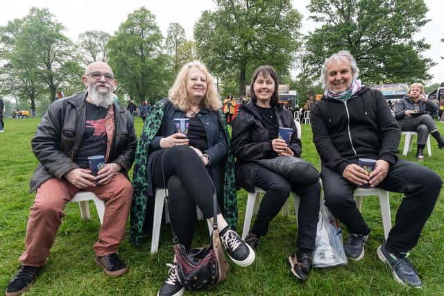 Getting ready for an evening of live music. Picture: Ian Knight / Z70 Photography