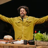Adam Purnell at the Embers Fire Festival