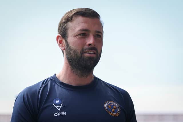 Shrewsbury Town assistant Jamie Haynes
