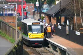 The train car on the Stourbridge line will be out of action all day