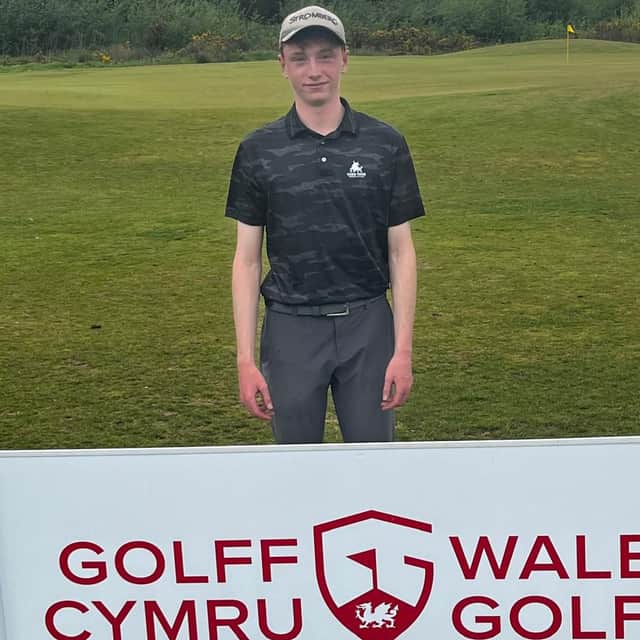 Louis Rickett finished in the top 10 in Wales