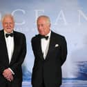 The King with Sir David Attenborough