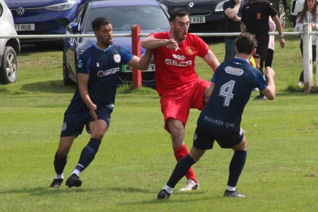 Brecon Corries and Cwmbran Town battled to a 2-2 draw