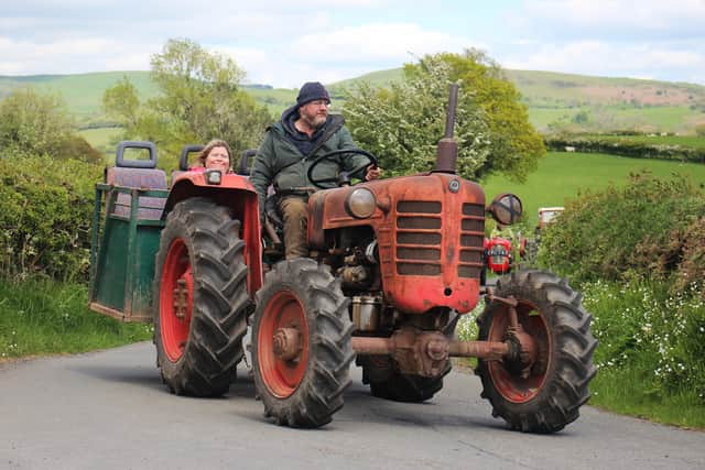 Martin & Gaynor Davies of Cregina with their Zetor