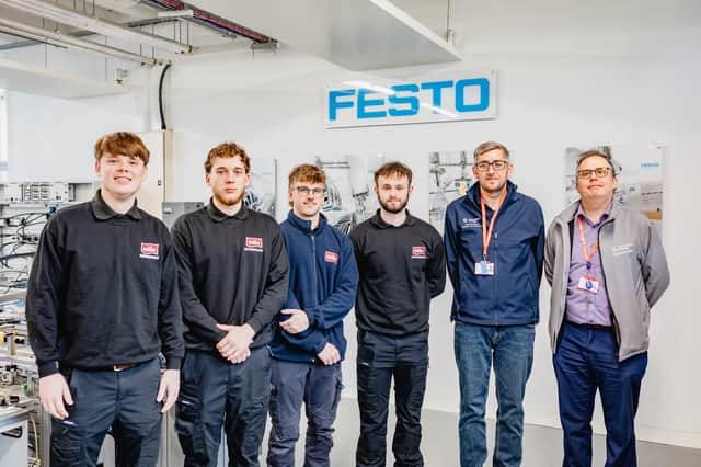 Shrewsbury College has partnered with diary giant Muller to deliver its engineering apprenticeship programme