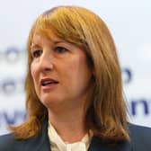 Headshot of Rachel Reeves speaking