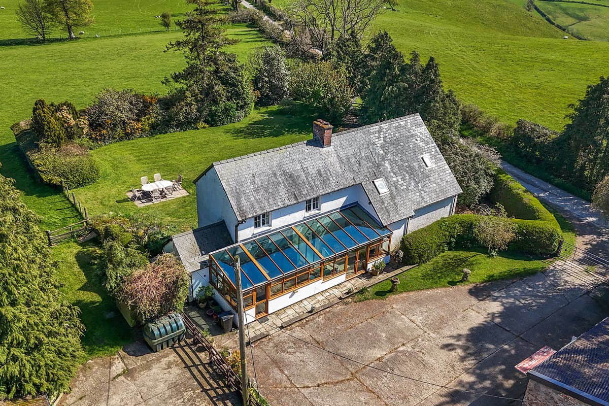 Kleiner Bauernhof in Süd-Shropshire, geeignet für verschiedene Lebensstile ...