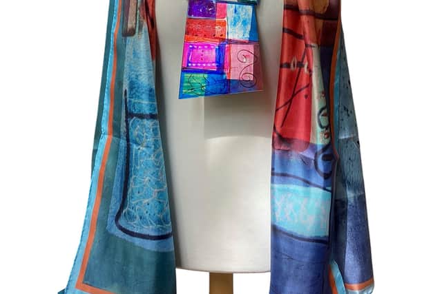 Contemporary jewellery designer Gail Klevan creates colourful, handcrafted pieces that are both striking and comfortable to wear.