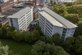 A view of Arrowe Park Hospital on Merseyside
