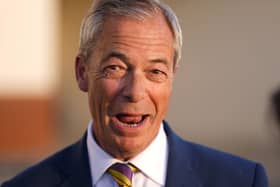 Reform UK leader Nigel Farage
