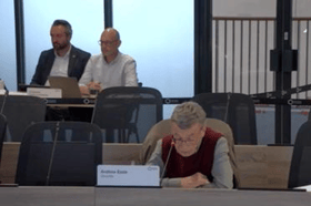 Councillor Andrew Eade speaking at a meeting of Telford & Wrekin Council cabinet on May 14, 2026.