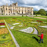 Witley Court and Gardens, Worcestershire, looking resplendent in the sunshine.