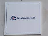 Anglo American sign on a wall