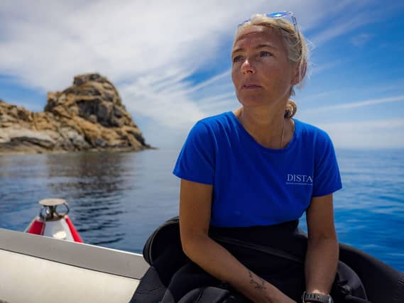 Professor Monica Montefalcone, one of the five Italian scuba divers who died
