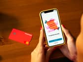 A vew of the Monzo app and bank card