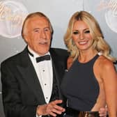 Bruce Forsyth and Tess Daly