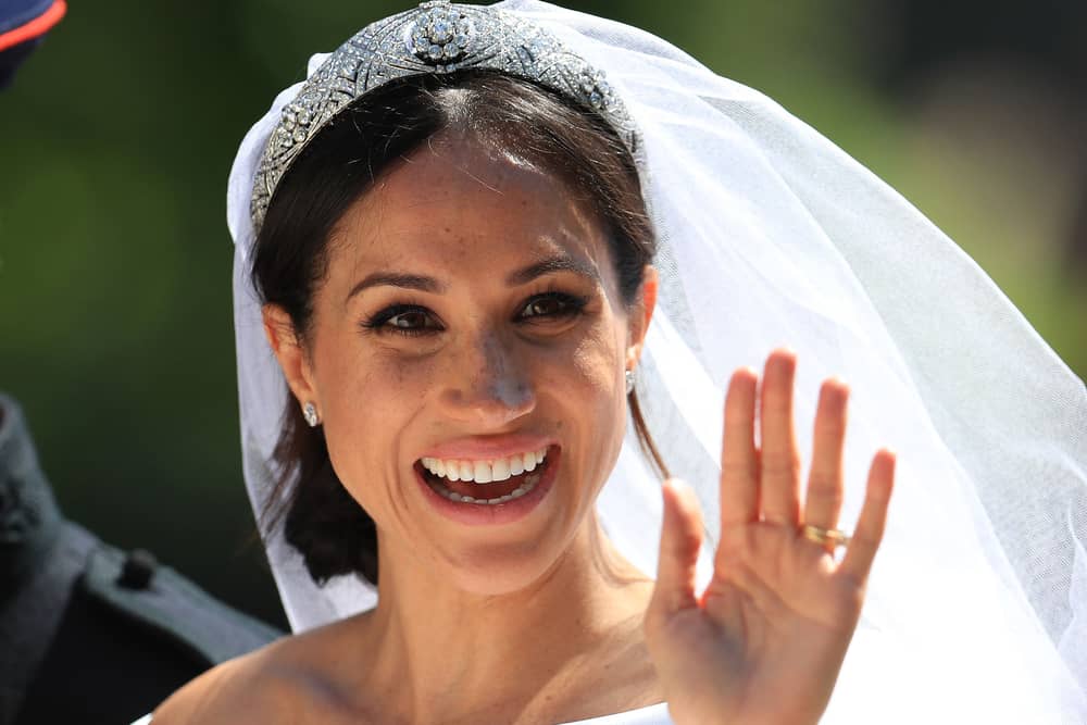 The Duchess of Sussex on her wedding day