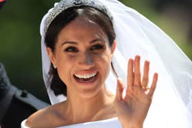 The Duchess of Sussex on her wedding day