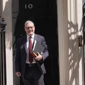 Keir Starmer leaves 10 Downing Street