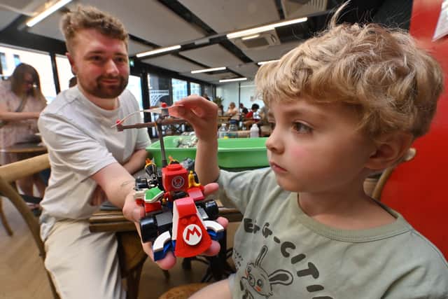 Popular Telford Lego café reopens in bigger new location