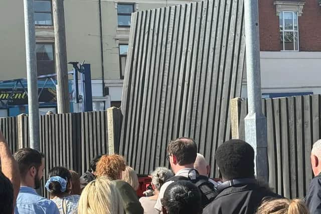 One commuter, who did not wish to be named, branded the situation “an utter shambles”