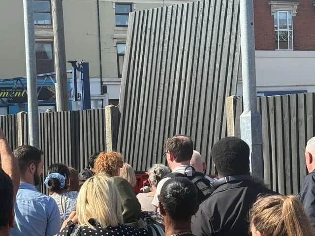 One commuter, who did not wish to be named, branded the situation “an utter shambles”