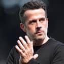 Marco Silva applauds the Fulham fans at Craven Cottage