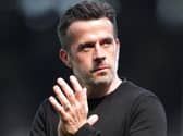 Marco Silva applauds the Fulham fans at Craven Cottage
