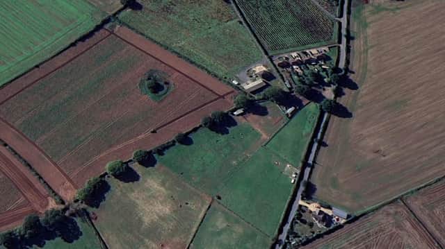 The notice relates to land near Rodington, Telford