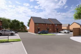 An indicative 3D image of how the development could look