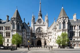 The Royal Courts of Justice in London